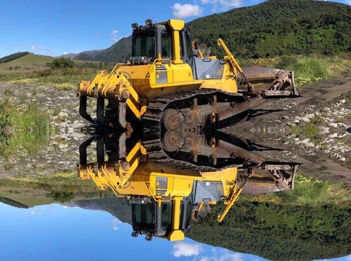 River crossing reflections